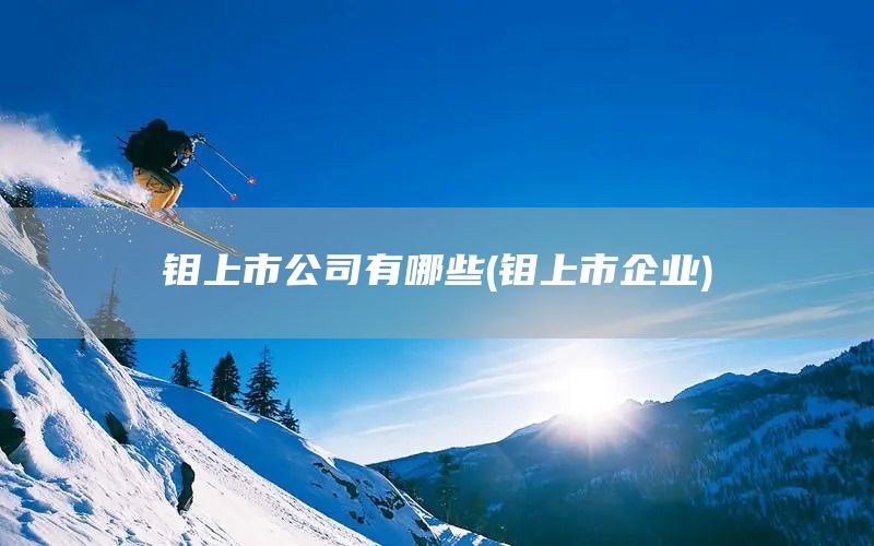 鉬上市公司有哪些(鉬上市企業(yè))(圖1)